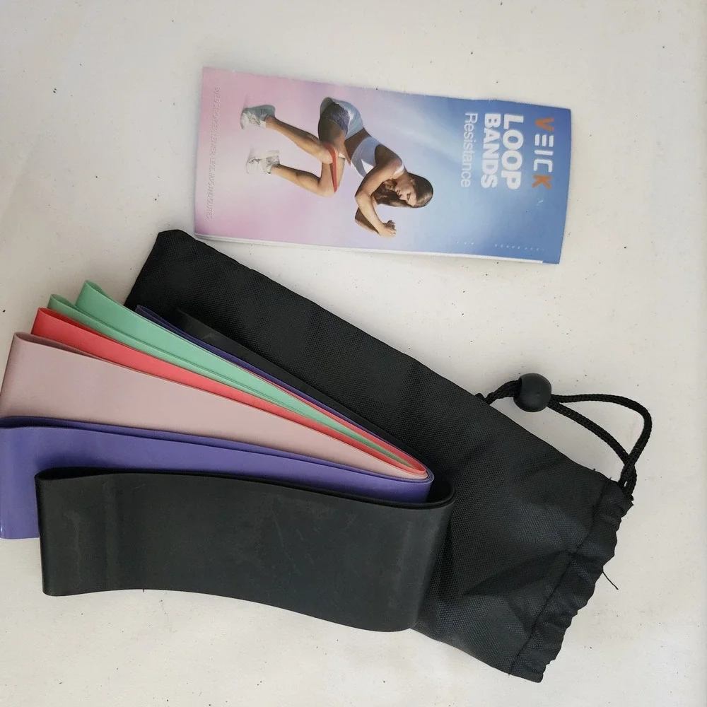 Veick Resistance Loop Bands Set Light to Extra Heavy